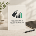 The Pricing & Profit Playbook ebook cover